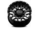 RTX Offroad Wheels Claw Gloss Black Milled with Rivets 6-Lug Wheel; 18x9; -12mm Offset (14-18 Sierra 1500)