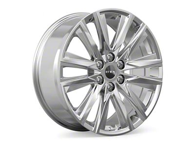 RTX Offroad Wheels GM-01 Chrome 6-Lug Wheel; 20x9; 25mm Offset (14-18 Sierra 1500)