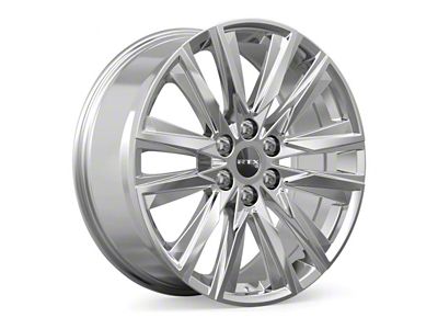 RTX Offroad Wheels GM-01 Chrome 6-Lug Wheel; 22x9; 25mm Offset (14-18 Sierra 1500)