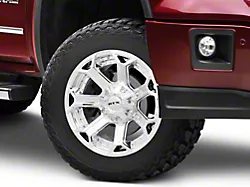 RTX Offroad Wheels Peak Chrome 6-Lug Wheel; 18x9; 0mm Offset (14-18 Sierra 1500)
