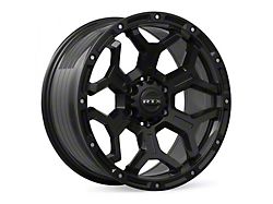 RTX Offroad Wheels Goliath Satin Black with Milled Rivets 6-Lug Wheel; 20x9; 0mm Offset (15-20 Yukon)