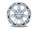 RTX Offroad Wheels Peak Chrome 6-Lug Wheel; 20x9; 0mm Offset (19-24 Silverado 1500)