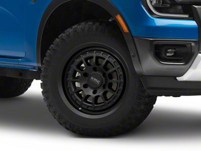 RTX Offroad Wheels Canyon Satin Black 6-Lug Wheel; 18x9; 10mm Offset (24-25 Ranger)