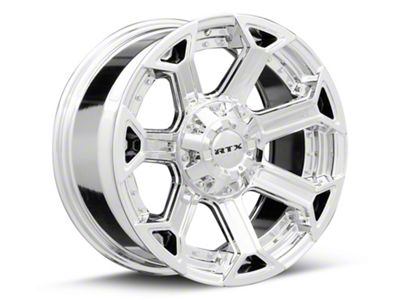 RTX Offroad Wheels Peak Chrome 6-Lug Wheel; 18x9; 0mm Offset (24-25 Ranger)