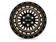 RTX Offroad Wheels Moab Bronze with Satin Black Lip 6-Lug Wheel; 17x9; 0mm Offset (99-06 Silverado 1500)