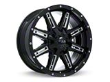 RTX Offroad Wheels Ravine Black Milled 6-Lug Wheel; 18x9; 10mm Offset (23-26 Canyon)