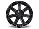 RTX Offroad Wheels Peak Black Machined Gray 6-Lug Wheel; 20x10; -18mm Offset (23-24 Colorado)