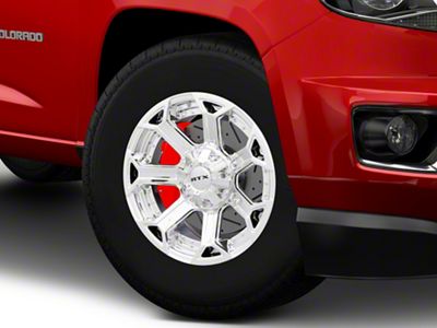 RTX Offroad Wheels Peak Chrome 6-Lug Wheel; 18x9; 0mm Offset (23-25 Colorado)