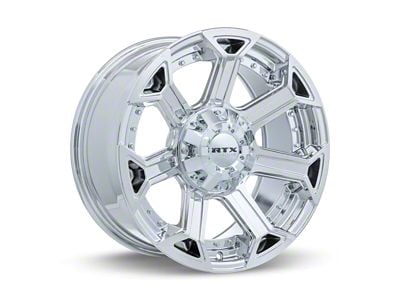 RTX Offroad Wheels Peak Chrome 6-Lug Wheel; 20x9; 0mm Offset (23-24 Colorado)