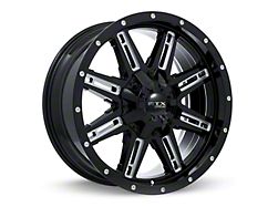 RTX Offroad Wheels Ravine Black Milled 6-Lug Wheel; 18x9; 10mm Offset (23-25 Colorado)