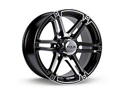 RTX Offroad Wheels Slate Black Machined 6-Lug Wheel; 17x8; 25mm Offset (23-25 Colorado)