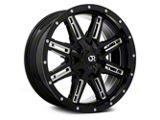 RTX Offroad Wheels Ravine Black Milled 6-Lug Wheel; 17x8; 10mm Offset (21-26 F-150)