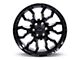 RTX Offroad Wheels Patton Gloss Black Milled Spoke 8-Lug Wheel; 20x9; 18mm Offset (11-16 F-350 Super Duty SRW)