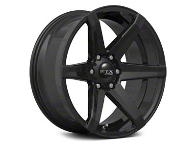 RTX Offroad Wheels Beast Gloss Black 6-Lug Wheel; 20x9.5; 10mm Offset (19-24 RAM 1500)