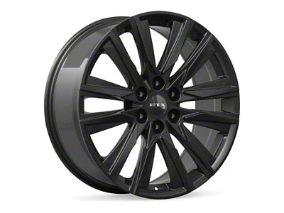 RTX Offroad Wheels GM-01 Gloss Black 6-Lug Wheel; 20x9; 25mm Offset (19-24 RAM 1500)