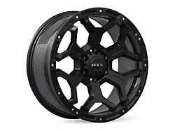 RTX Offroad Wheels Goliath Satin Black with Milled Rivets 6-Lug Wheel; 20x9; 0mm Offset (19-25 RAM 1500)
