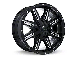 RTX Offroad Wheels Ravine Black Milled 6-Lug Wheel; 18x9; 10mm Offset (19-25 RAM 1500)