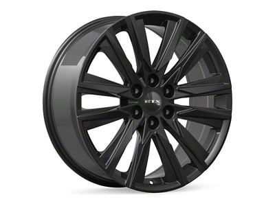 RTX Offroad Wheels GM-01 Gloss Black 6-Lug Wheel; 20x9; 25mm Offset (19-23 Ranger)