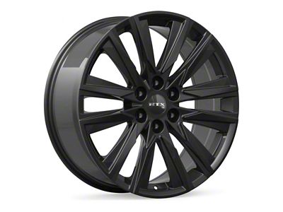 RTX Offroad Wheels GM-01 Gloss Black 6-Lug Wheel; 20x9; 25mm Offset (19-23 Ranger)