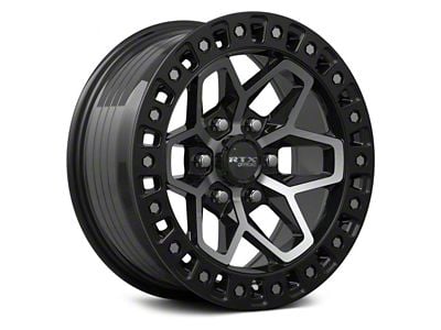 RTX Offroad Wheels Zion Gloss Black Machined 6-Lug Wheel; 20x9; 0mm Offset (19-23 Ranger)