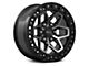 RTX Offroad Wheels Zion Gloss Black Machined 6-Lug Wheel; 20x9; 0mm Offset (19-24 Sierra 1500)