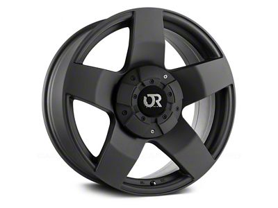 RTX Offroad Wheels Thunder Matte Black 8-Lug Wheel; 17x8; 10mm Offset (20-25 Sierra 3500 HD SRW)