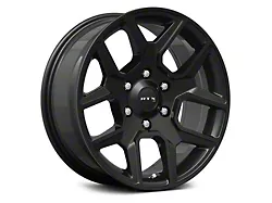 RTX Offroad Wheels Dallas Satin Black 6-Lug Wheel; 18x8; 18mm Offset (21-25 Yukon)