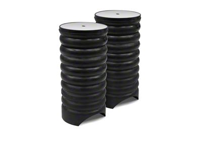 RubberShox Universal Natural Rubber Suspension Bump Stops for Super Heavy Loading/Towing or Bed Campers (Universal; Some Adaptation May Be Required)