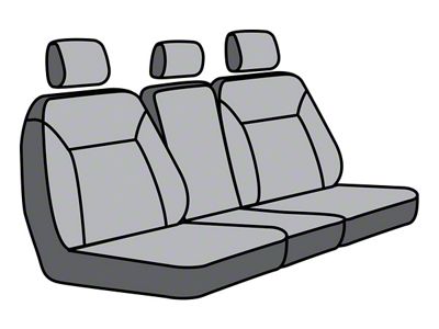 Ruff Tuff LX Series Front Seat Covers; Kryptek Typhon (21-24 F-150 XL SuperCrew w/ Bench Seat & Swivel Console Top)