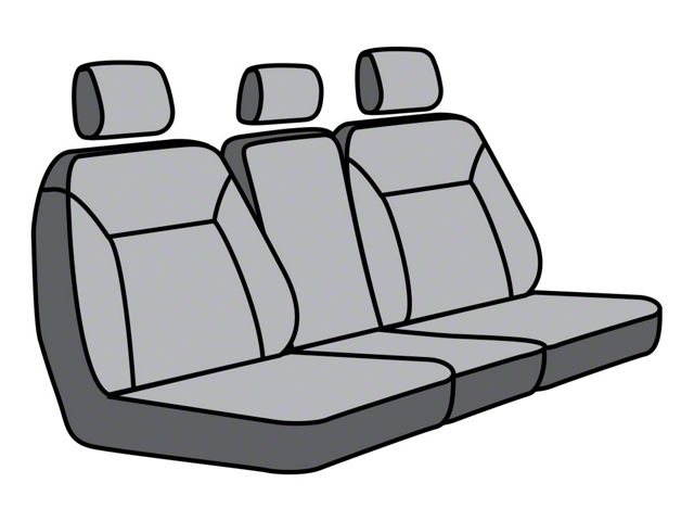 Ruff Tuff LX Series Front Seat Covers; RealTree Xtra Camo (21-22 F-350 Super Duty XL SuperCrew w/ Bench Seat & Non-Storage Top)