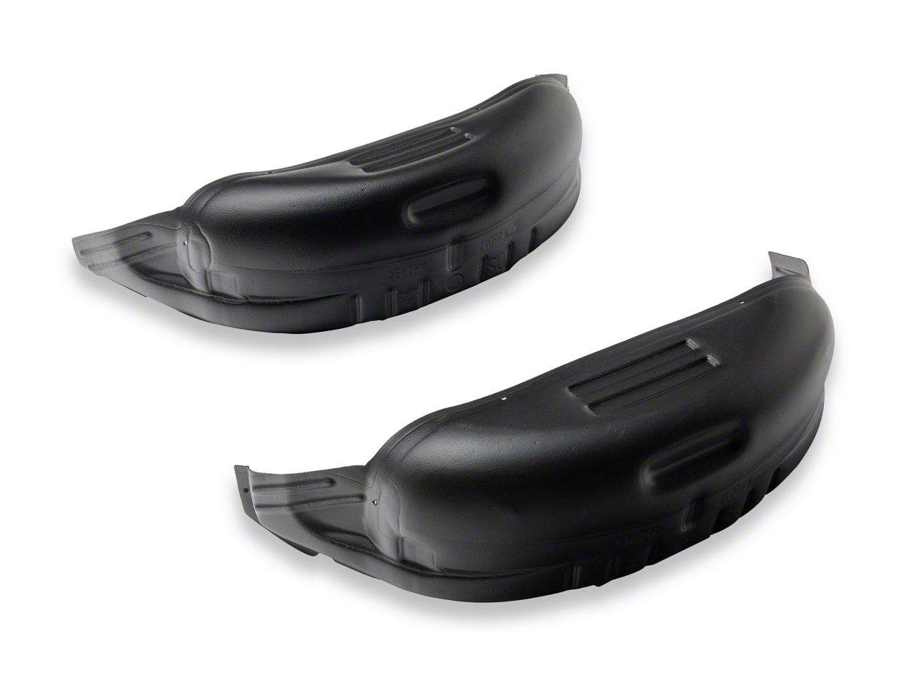 Pair Of Unfinished Inner Rear Wheelhouse Panels – Direct Fit For 1999-2015 Ford F-250 Super Duty (No Dual Wheels)