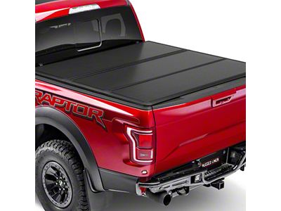 Rugged Liner HC3 Premium Hard Folding Truck Bed Cover (20-24 Silverado 2500 HD w/ 8-Foot Long Box)