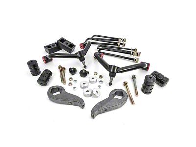 Rugged Off Road 3-Inch Suspension Lift Kit with 2-Inch Rear Lift Blocks (11-19 2WD Silverado 2500 HD)