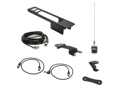 Rugged Radios Two-Way VHF Business Band Mobile Radio Kit; 55-Watt (10-25 F-150 Raptor)