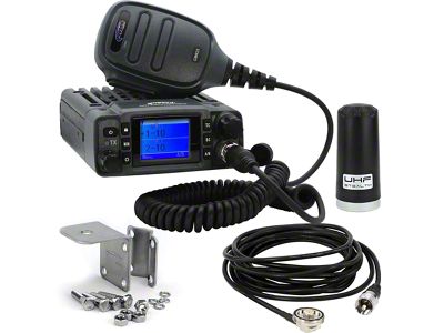 Rugged Radios GMR25 Waterproof GMRS Mobile Radio with Stealth Antenna; 25-Watt (Universal; Some Adaptation May Be Required)