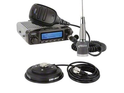 Rugged Radios M1 Waterproof Powerful Business Band Mobile Radio Kit and External Speaker (Universal; Some Adaptation May Be Required)