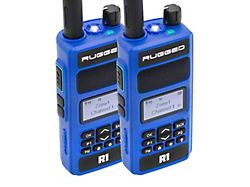 Rugged Radios R1 Business Band Handheld Radios; Digital and Analog