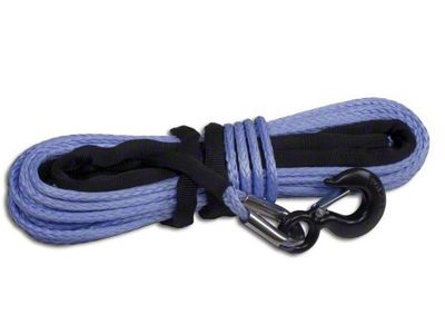 Rugged Ridge 11/32-Inch x 100-Foot Synthetic Winch Rope; 16,550 lb.