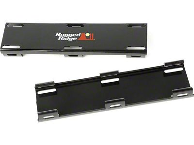 Rugged Ridge 20-Inch LED Light Bar Cover Kit; Black