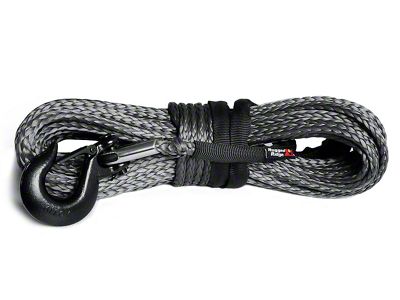 Rugged Ridge 25/64-Inch x 94-Foot Dark Gray Synthetic Winch Line; 19,310 lb.