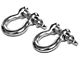 Rugged Ridge 3/4-Inch D-Ring Shackles; Stainless Steel