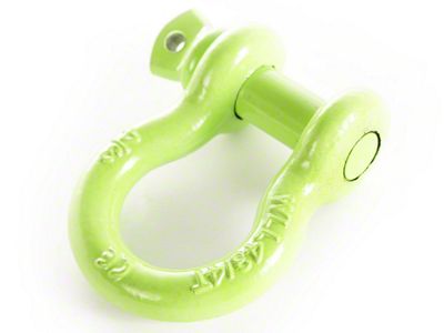 Rugged Ridge 3/4-Inch 9,500 lb. D-Ring Shackle; Green