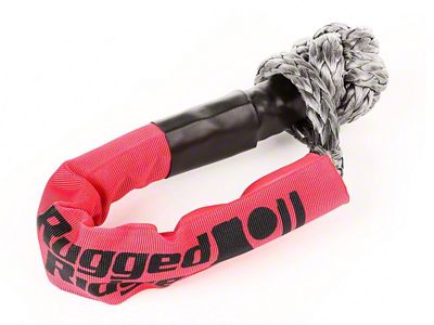 Rugged Ridge 5/16-Inch Rope Shackle and Grab Handle; 4,650 lb.