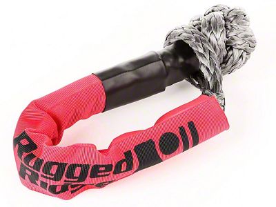 Rugged Ridge 5/16-Inch Rope Shackle and Grab Handle; 4,650 lb.