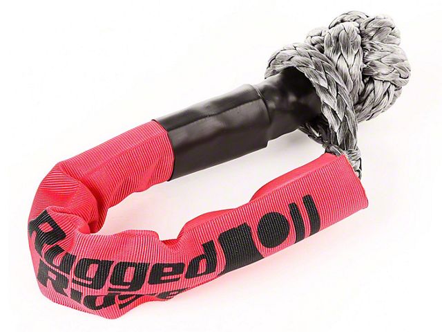 Rugged Ridge 5/16-Inch Rope Shackle and Grab Handle; 4,650 lb.