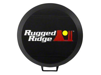 Rugged Ridge 5-Inch HID Off-Road Light Cover; Black