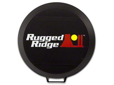 Rugged Ridge 5-Inch HID Off-Road Light Cover; Black