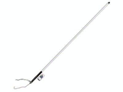 Rugged Ridge RGB Lighted Whip with Controller; 60-Inch (Universal; Some Adaptation May Be Required)