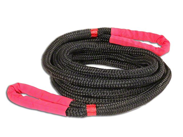 Rugged Ridge 7/8-Inch x 30-Foot Kinetic Recovery Rope; 7,500 lb.