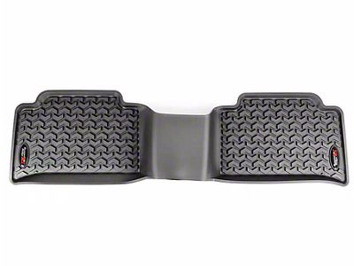 Rugged Ridge All-Terrain Rear Floor Liner; Black (15-22 Canyon Crew Cab)